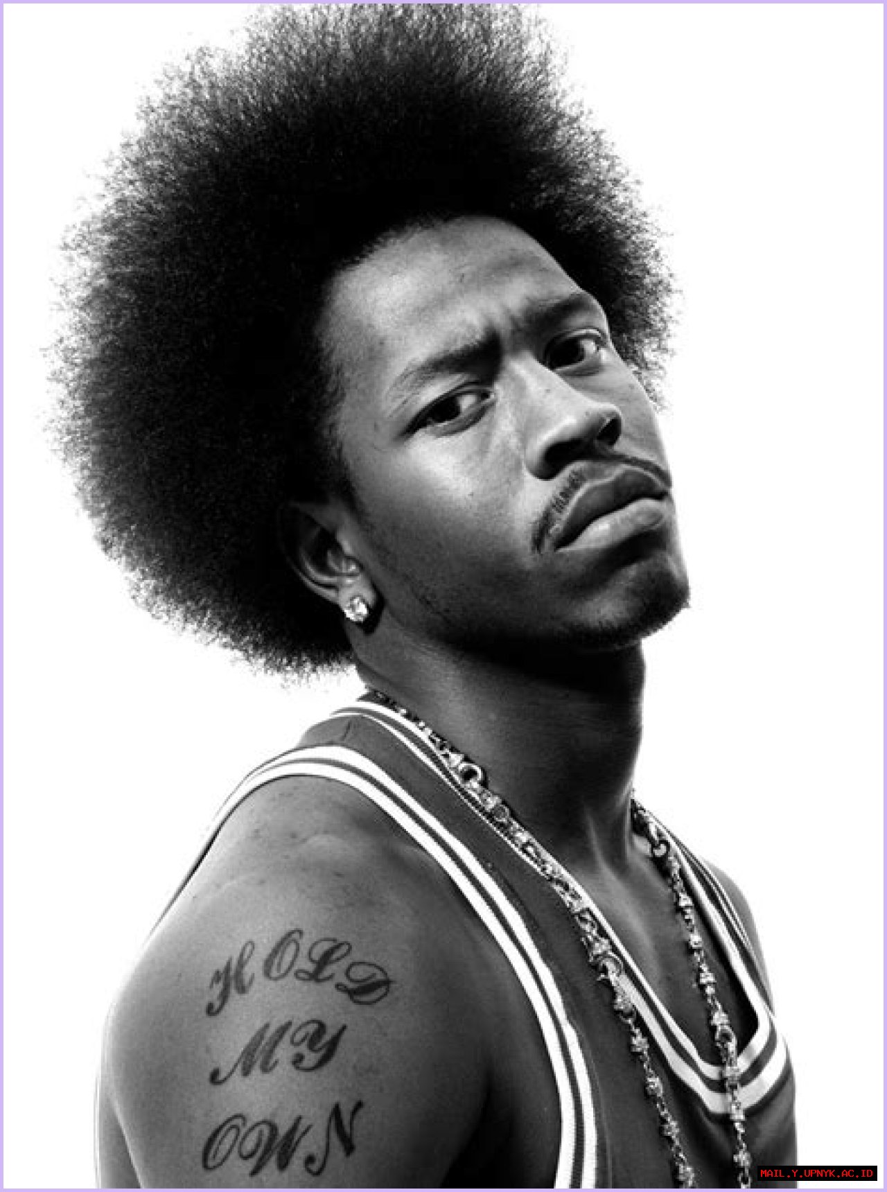 Allen Iverson In Black And White: Iconic Photographs