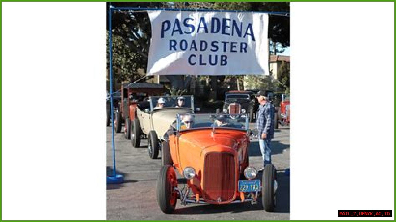 The Pasadena Roadster Club: Your Gateway To Classic Car Culture
