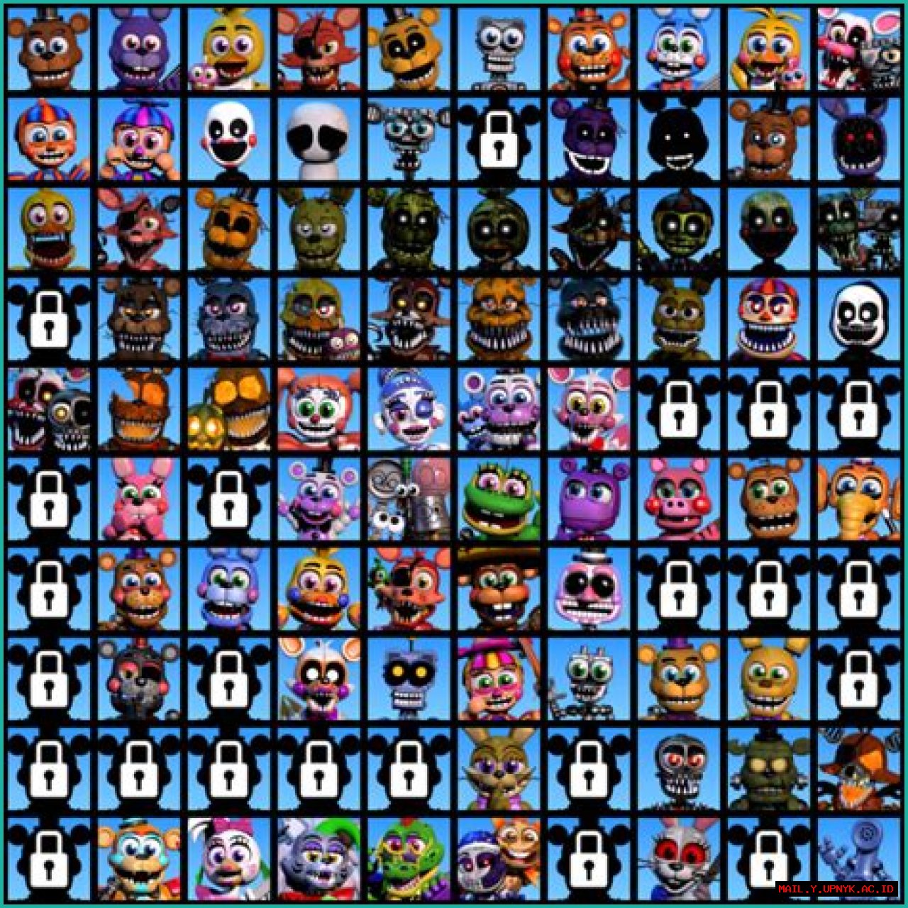 The Ultimate Guide To Every FNAF Character Ever